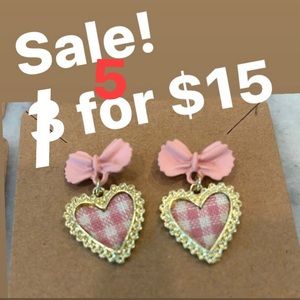 Heart earrings!